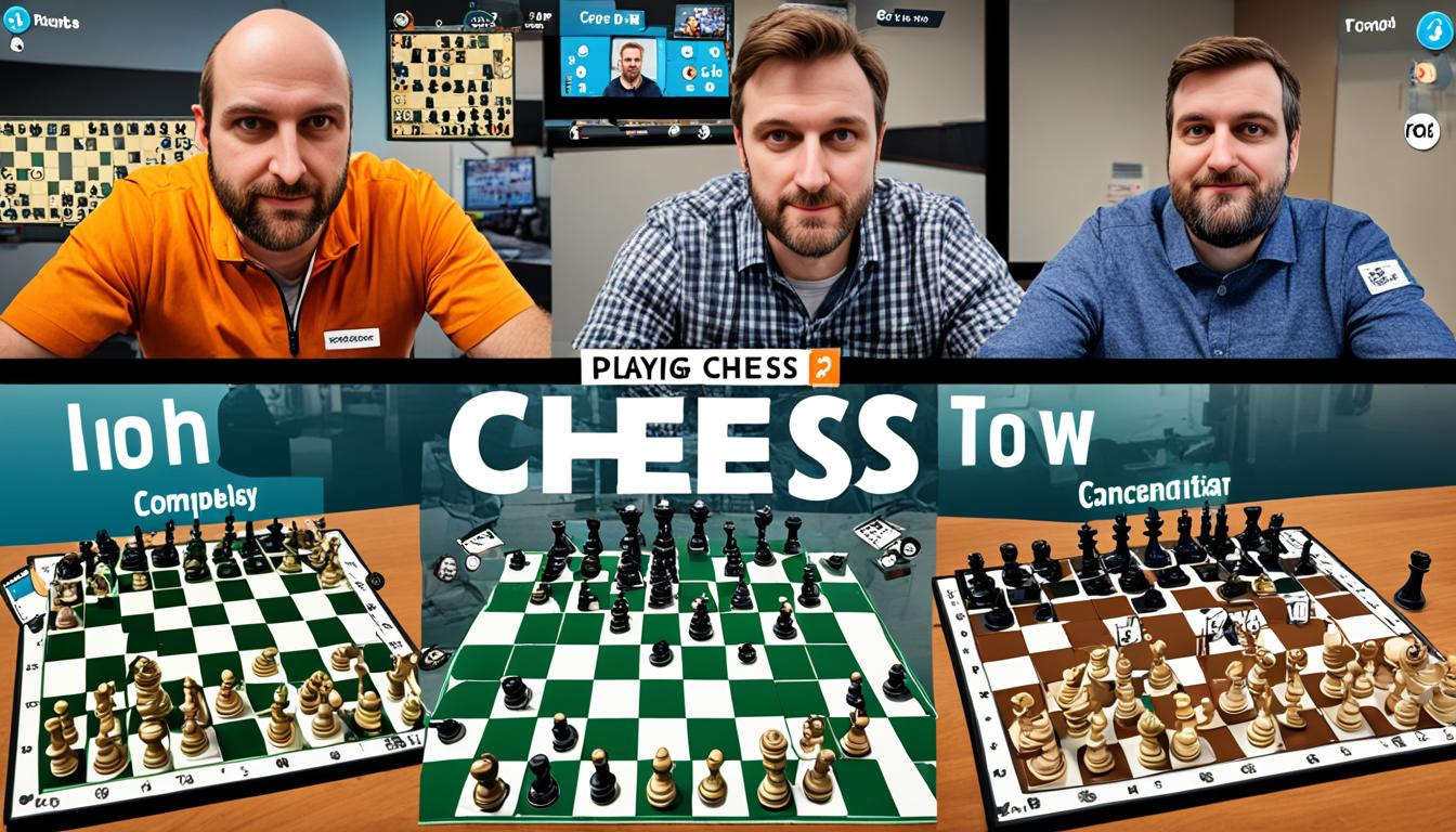 perbandingan bermain catur online dan catur secara langsung